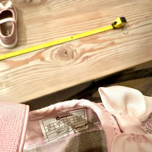 *4‎ for $20 Mix&Match* Oomphies ~ Toddler Girl’s Pink Mary Jane Shoe, Quinn - Picture 6 of 8
